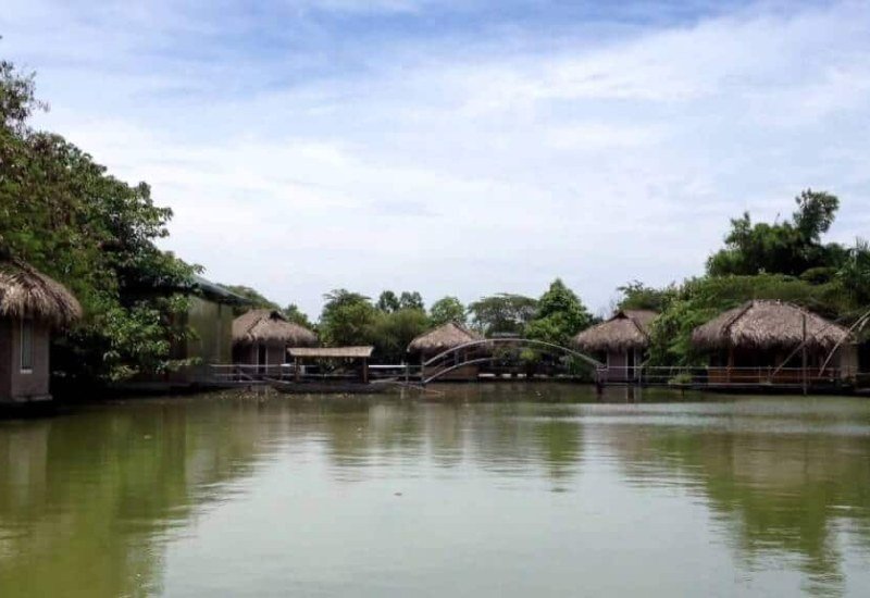 hồ câu cá giải trí an nhiên