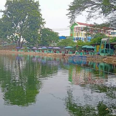 hồ câu cá giải trí bình long