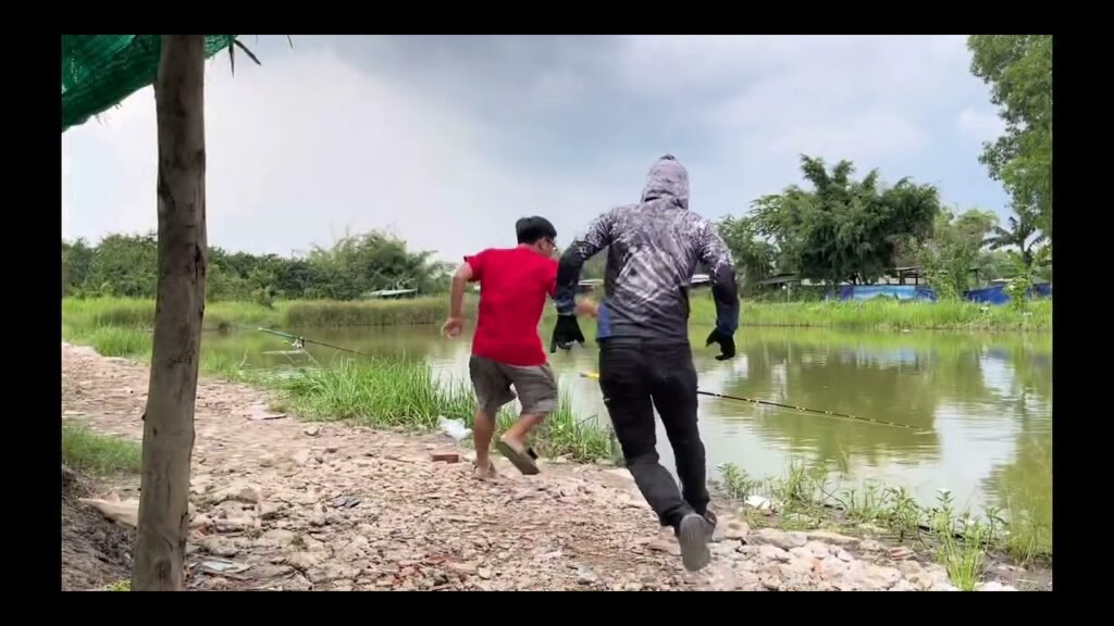 hồ câu cá giải trí hoàng tín